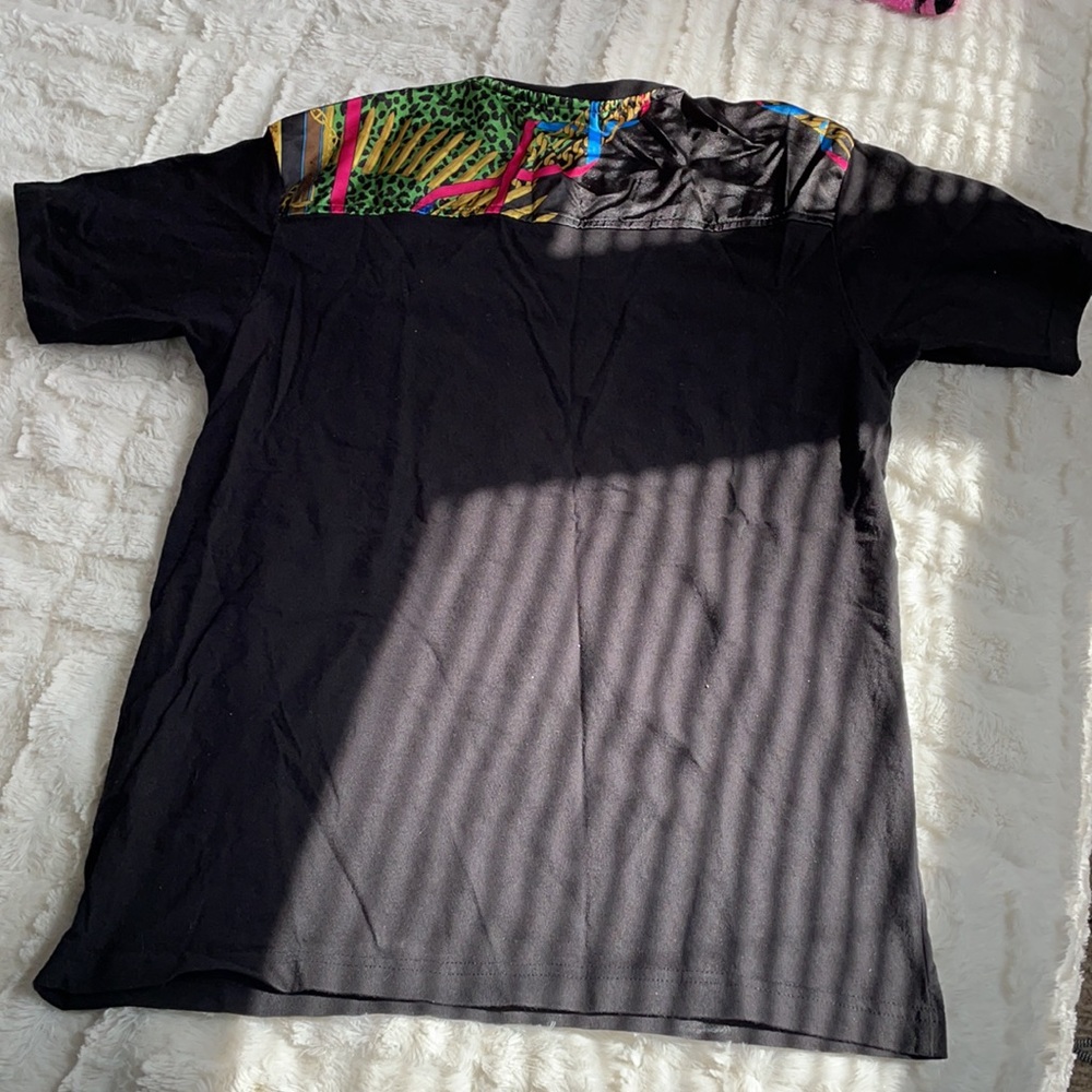 Crooks & Castle  black shirt with satin material - Picture 2 of 6